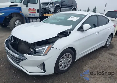 2019 Hyundai Elantra Se из США, поврежденный, VIN 5NPD74LF9KH451678